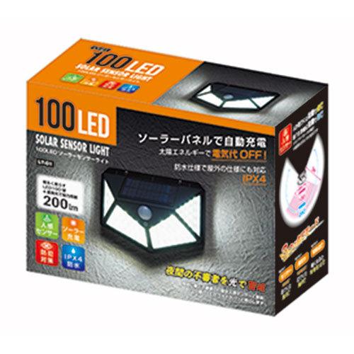 カクセー 100LEDソーラーセンサーライト LT-01 : webby shop カクセー 100LEDソーラーセンサーライト LT-01 : webby shop