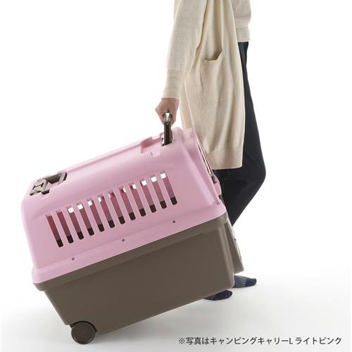 リッチェル キャンピングキャリー 中型犬用 ダークブラウン L サイズ リッチェル キャンピングキャリー L ダークブラウン（4973655599235