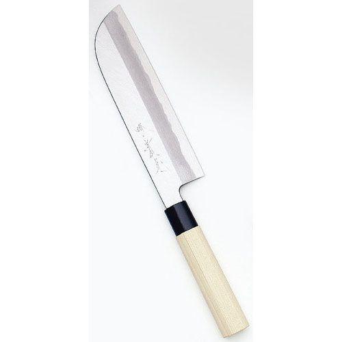 堺實光 特製霞 鎌薄刃 片刃 22.5cm 34356