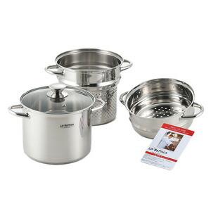 パスタ鍋 蒸し器 パスタポット IH対応 直火対応 5.5L パスタ ラーメン