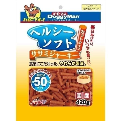 ドギーマンハヤシ ヘルシーソフトササミジャーキー カット 420g｜webby