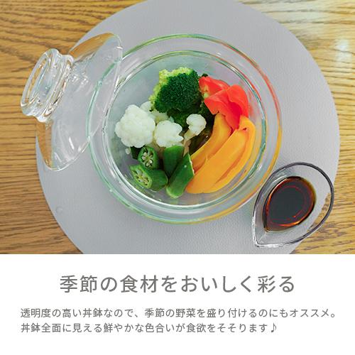 HARIO ハリオ ガラスのある生活 ガラスの丼鉢 GXD-600 器 丼 ガラス