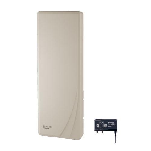 マスプロ電工 壁面アンテナ20素子 ブースター内蔵 ベージュ U2SWLA20B