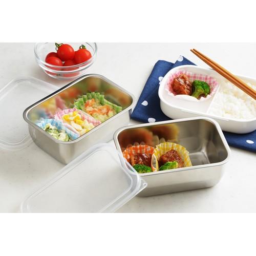 保存容器 ステンレス 蓋付き 2個セット日本製 燕三条 : webby shop
