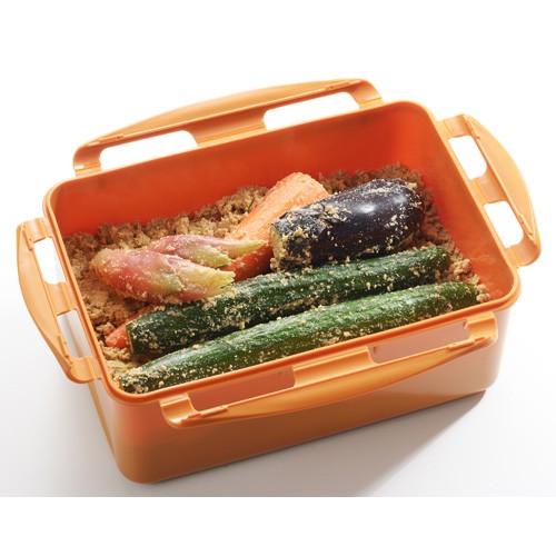 漬物入器 楽天市場】【公式直営店】 簡単 浅漬け 容器 漬物器 即席つけもの器