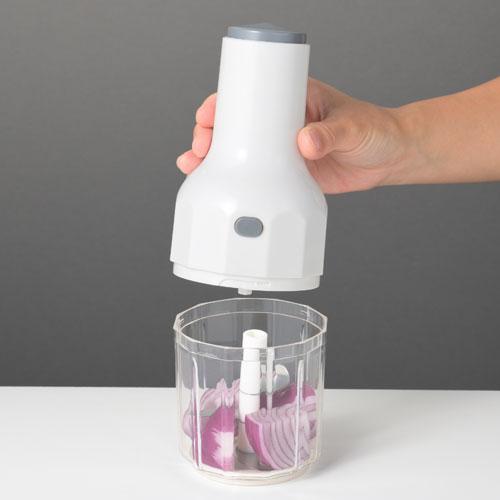 ヨシカワ 押すだけ簡単フードプロセッサー 450ml YJ3699 ヨシカワ 押すだけ簡単フードプロセッサー 450ml YJ3699