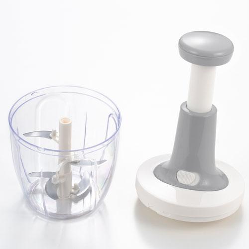 ヨシカワ 押すだけ簡単フードプロセッサー 1000ml YJ3700 ヨシカワ 押すだけ簡単フードプロセッサー 1000ml YJ3700