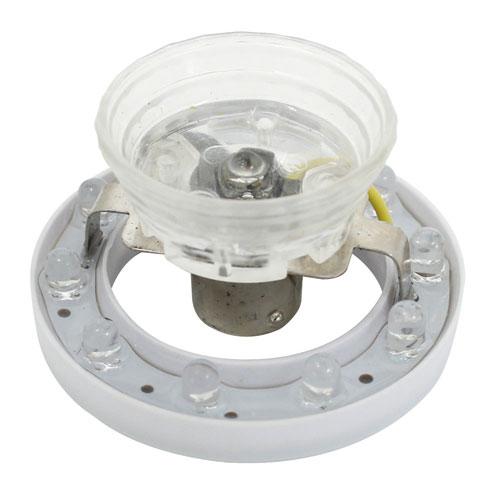 槌屋ヤック 超流星マーカーユニット ブルーイッシュホワイト 12/24V