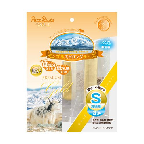 モンゴルストロングチーズS 3本入り モンゴルストロングチーズ S お徳用 3本 : webby shop - 通販 - Yahoo