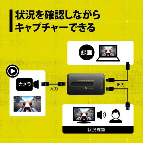 ULTRA PLUS HDMIビデオキャプチャーユニットLite UP-GHDAVL_1