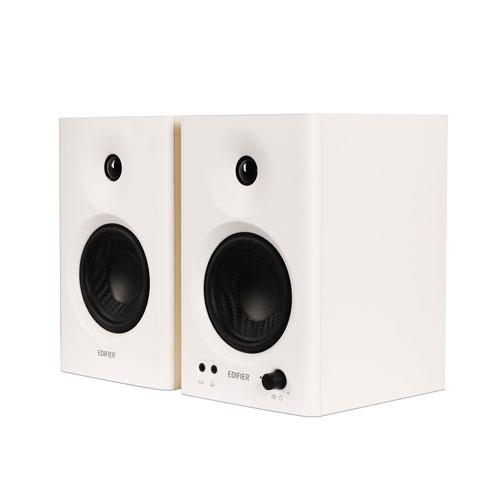 Edifier モニタースピーカー 42W/TRSバランス入力 ホワイト ED-MR4-WH