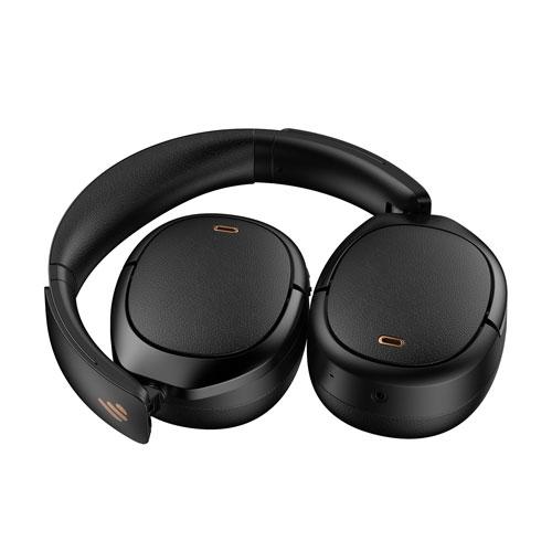 Edifier ワイヤレスヘッドホン Bluetooth5.3 ハイレゾワイヤレス・LDAC対応 アクティブノイズキャンセリング マルチポイント対応 ブラック ED-WH950NB-BK Edifier ワイヤレスヘッドホン Bluetooth5.3 ハイレゾワイヤレス・LDAC対応 アクティブノイズキャンセリング マルチポイント対応 ブラック ED-WH950NB-BK