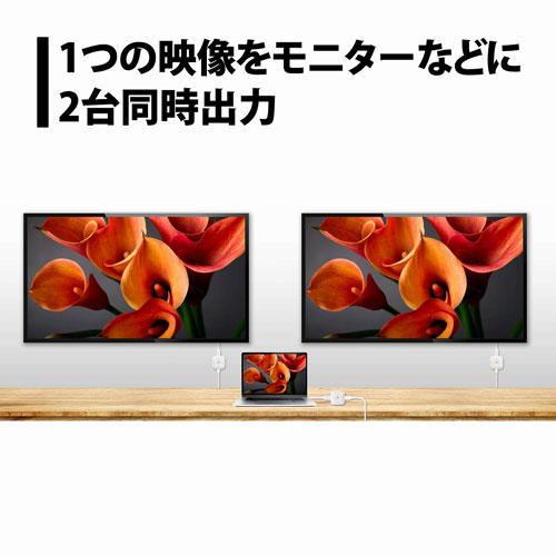 プリンストン PRINCETON プリンストン ワイヤレス ディスプレイ スプリッター HDMI to HDMI[1対2] SC-POCKETMINI-SP102の画像