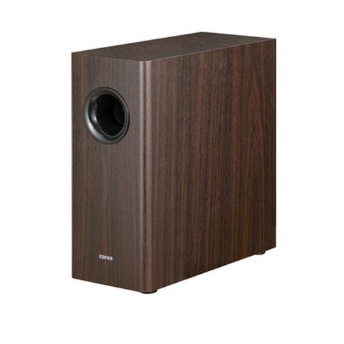 Edifier T5s サブウーファー 8インチ 70W（ブラウン）【新品】 大出力70Wの8インチウーファー搭載！省スペース設計で圧倒的な重低音を