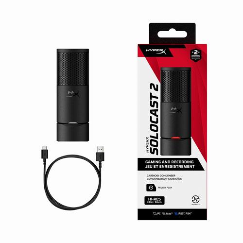 ハイパーエックス HyperX SoloCast 2 USBスタンドアロンマイク
