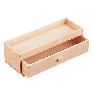 カスター&箸箱 ヤマコー 木製 カスター＆箸箱 ナチュラル : webby shop - 通販