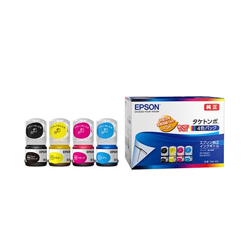 エプソン EPSON インクボトル タケトンボ Lサイズ 4色パック TAK-4CL