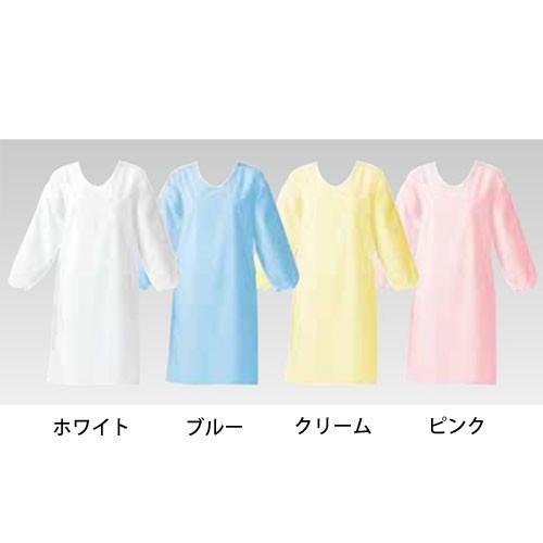 ワコウ ウルトラ・ドライエプロン 袖付タイプ ピンク E1204-4