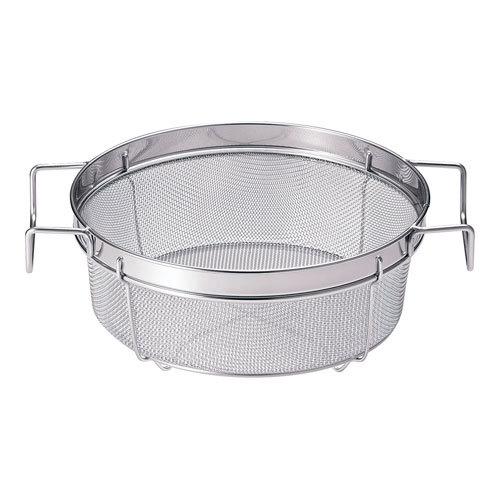 金伊工業 18-8 フライヤー用丸網カゴ 25cm PGS-08 : webby shop - 通販