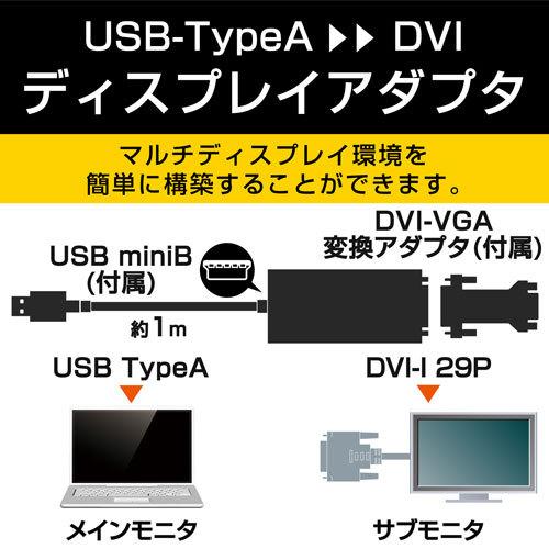 ロジテック Logitec USB 2.0対応 マルチディスプレイアダプタ LDE-WX015U｜webby｜03