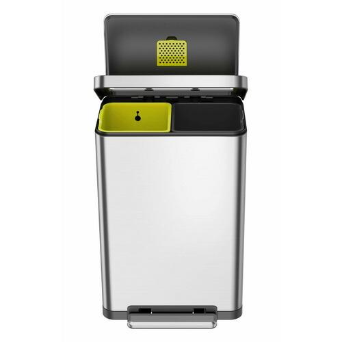 EKO エックスキューブステップビン 20L+20L シルバー EK9368MT-20L+20L 【防滴】