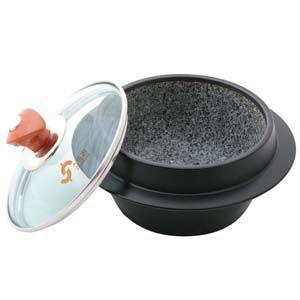 IH アルミ枠付ストーンポット ツバ付 YSIH-0220