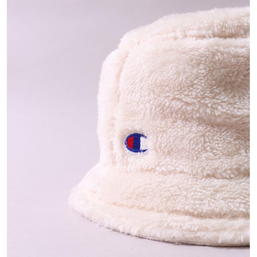 Champion（チャンピオン） バケットハット フリース ボア レディース
