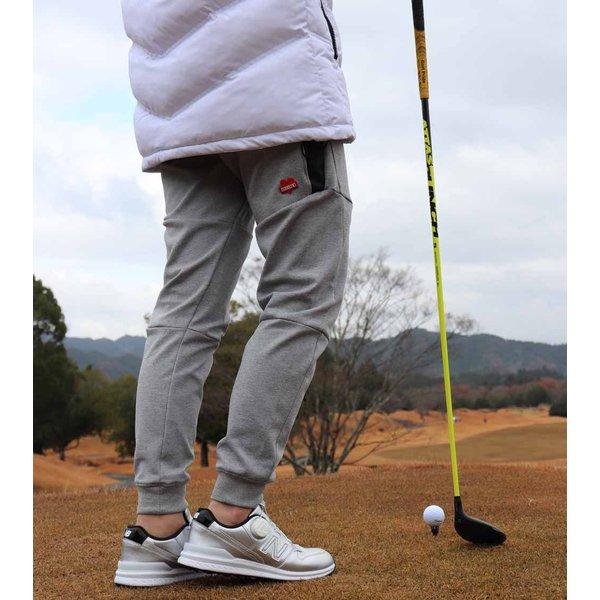 ジョガーパンツ メンズ レディース 男女兼用  ストレッチ ラグジュゴルフ LUXE/R GOLF  止水ジップ ウェストゴム ゴルフウェア スウェットパンツ | LUXE/R | 03
