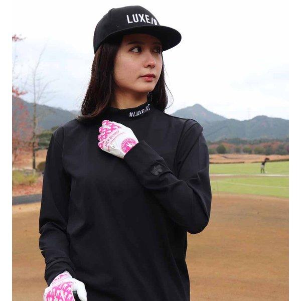 帽子 メンズ レディース ツイルキャップ ラグジュゴルフ ゴルフ フリーサイズ ストレートツバ 刺繍 ロゴ ベースボールキャップ 6パネル 熱中症対策 日焼け対策 | LUXE/R | 01