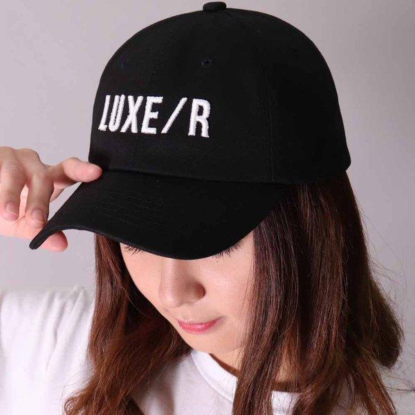 帽子 メンズ レディース ツイルキャップ ラグジュゴルフ ゴルフ ラウンドツバ 通気性 刺繍 ロゴ 定番 ベースボールキャップ 6パネル 熱中症対策 日焼け対策 | LUXE/R | 02