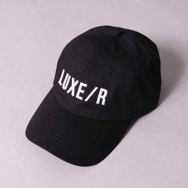 帽子 メンズ レディース ツイルキャップ ラグジュゴルフ ゴルフ ラウンドツバ 通気性 刺繍 ロゴ 定番 ベースボールキャップ 6パネル 熱中症対策 日焼け対策 | LUXE/R | 03