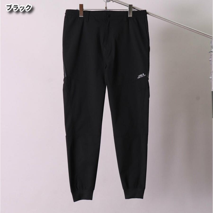 ラグジュチノパン ゴルフ ゴルフウェア ジョガーパンツ メンズ レディース ユニセックス ストレッチ LUXE/R GOLF セットアップ可能 カーキ ブラック | LUXE/R | 19