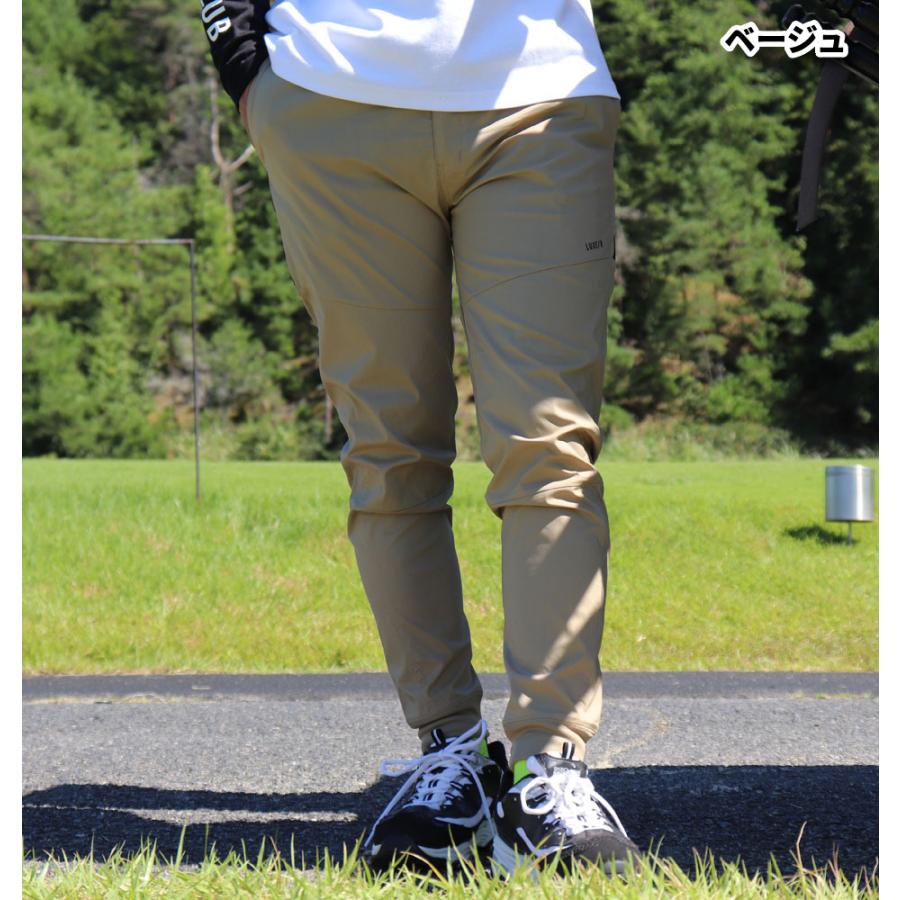 ラグジュチノパン ゴルフ ゴルフウェア ジョガーパンツ メンズ レディース ユニセックス ストレッチ LUXE/R GOLF セットアップ可能 カーキ ブラック | LUXE/R | 07