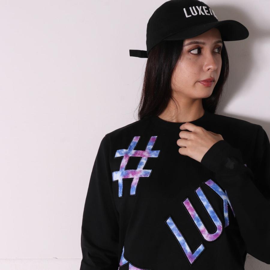LUXE/R（ラグジュ） Tシャツ ロンTメンズ 長袖 ゴルフ 男女兼用 天竺