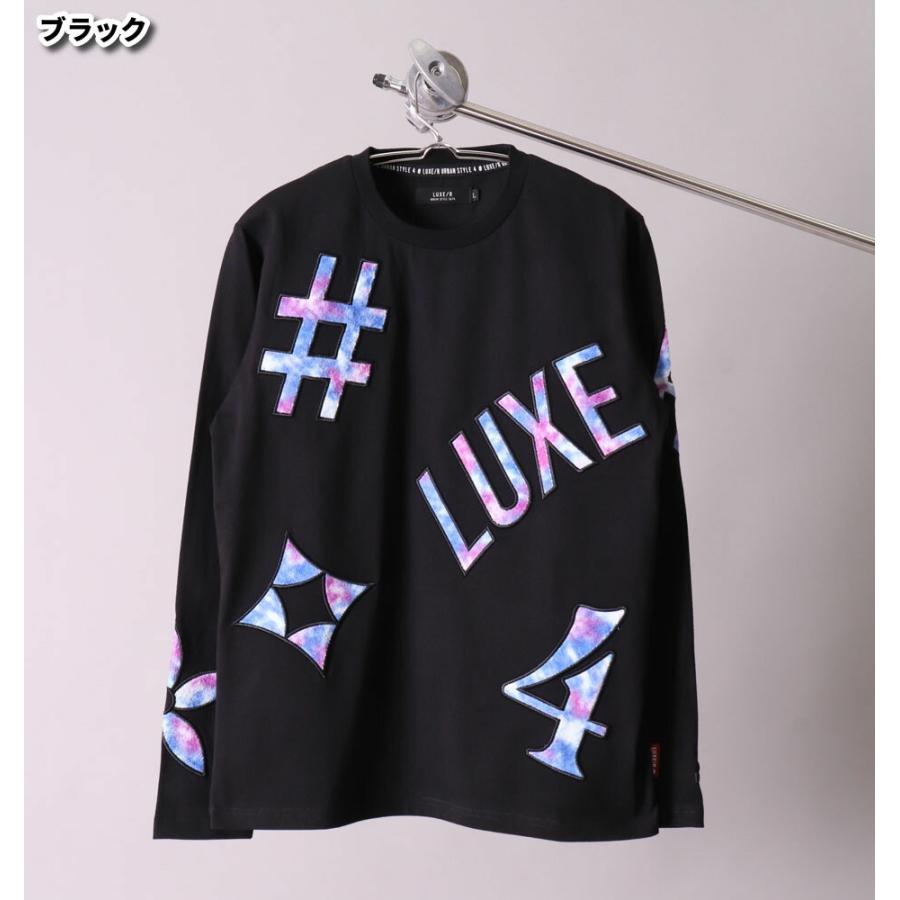 LUXE/R Tシャツ ロンTメンズ 長袖 ゴルフ 男女兼用 天竺
