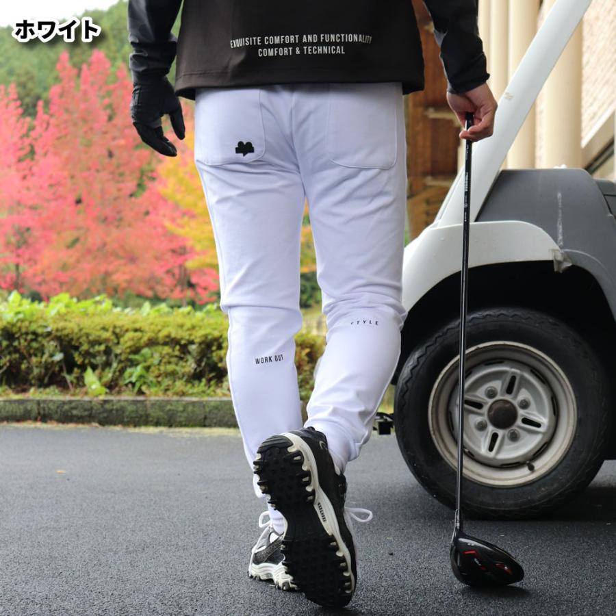 ジョガーパンツ メンズ レディース ユニセックス ジャージ ダウン 切り替え ストレッチ ラグジュゴルフ LUXE/R GOLF セットアップ可能 | LUXE/R | 04