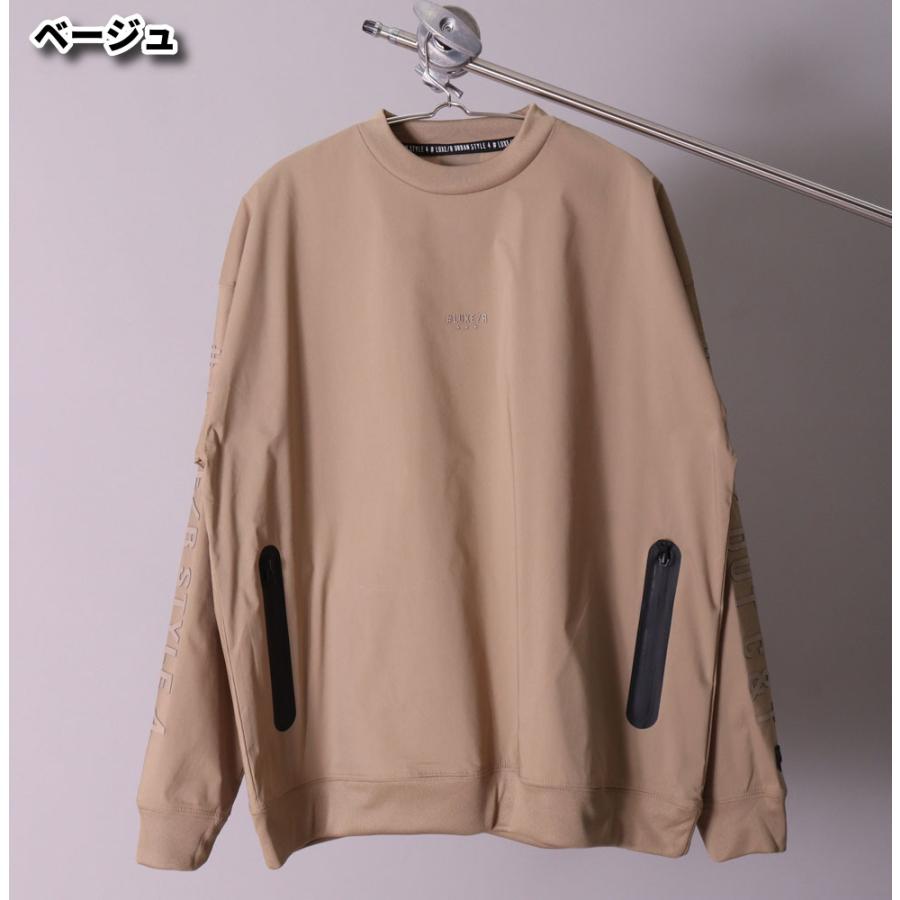 ラグジュ ゴルフ ゴルフウェア Tシャツ メンズ レディース ユニセックス 長袖  LUXE/R GOLF ストレッチ ブロード ユニセックス ロンT M L XL 3L 4L | LUXE/R | 11