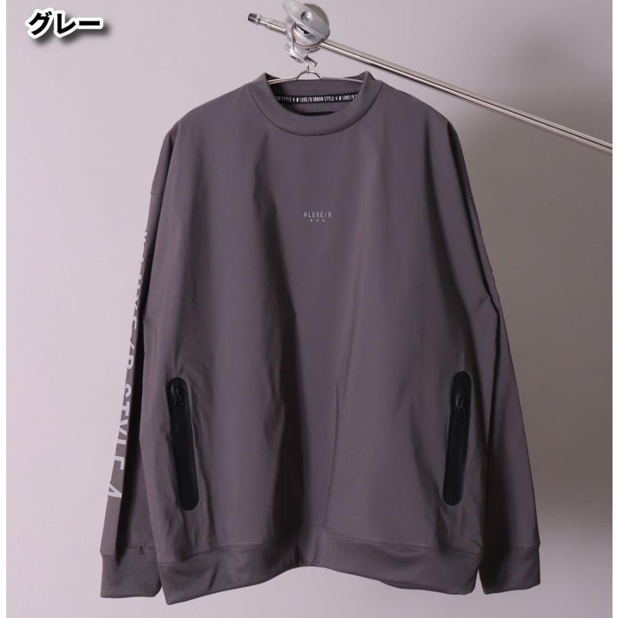 ラグジュ ゴルフ ゴルフウェア Tシャツ メンズ レディース ユニセックス 長袖  LUXE/R GOLF ストレッチ ブロード ユニセックス ロンT M L XL 3L 4L | LUXE/R | 13