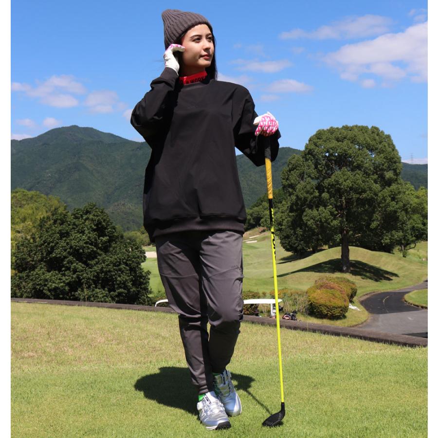 ラグジュ ゴルフ ゴルフウェア Tシャツ メンズ レディース ユニセックス 長袖  LUXE/R GOLF ストレッチ ブロード ユニセックス ロンT M L XL 3L 4L | LUXE/R | 02