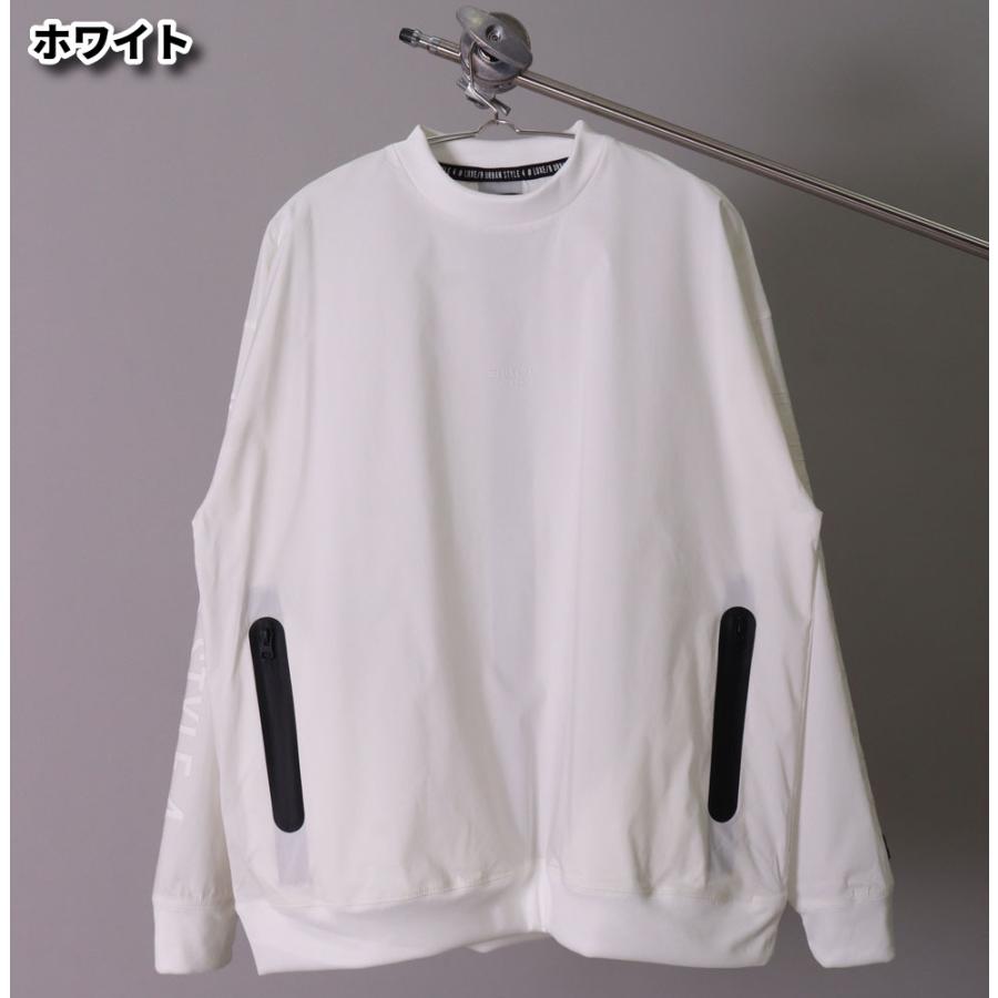 ラグジュ ゴルフ ゴルフウェア Tシャツ メンズ レディース ユニセックス 長袖  LUXE/R GOLF ストレッチ ブロード ユニセックス ロンT M L XL 3L 4L | LUXE/R | 09