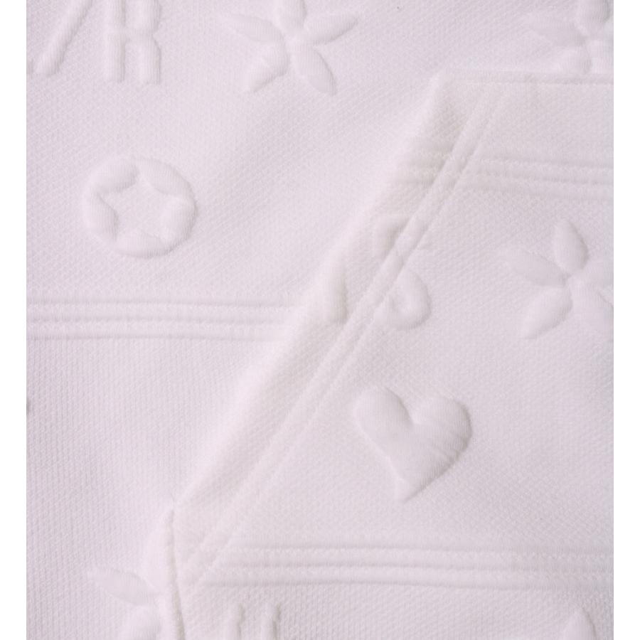 パーカー ジップアップ メンズ レディース 男女兼用 LUXE/R ラグジュ ふくれジャガード モノグラム 立体 セットアップ可能 | LUXE/R | 08