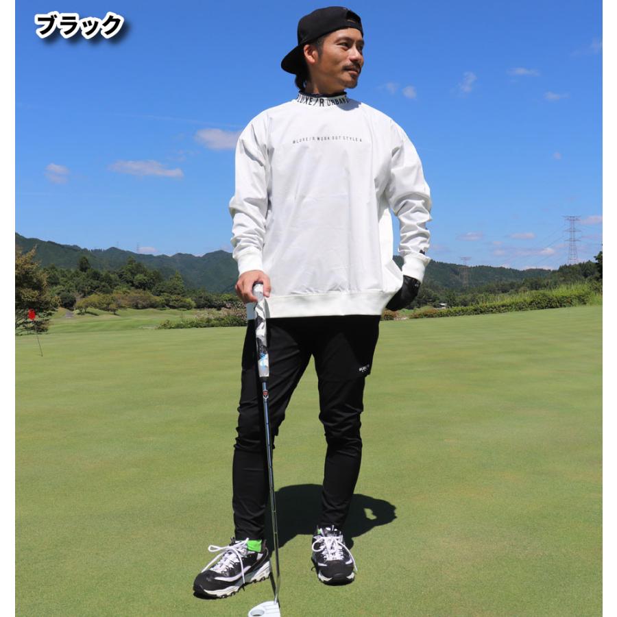 再入荷 ゴルフウェア ジョガーパンツ メンズ レディース ユニセックス ストレッチ ラグジュゴルフ LUXE/R GOLF 大きいサイズ ウェストゴム スソジップタイプ | LUXE/R | 04