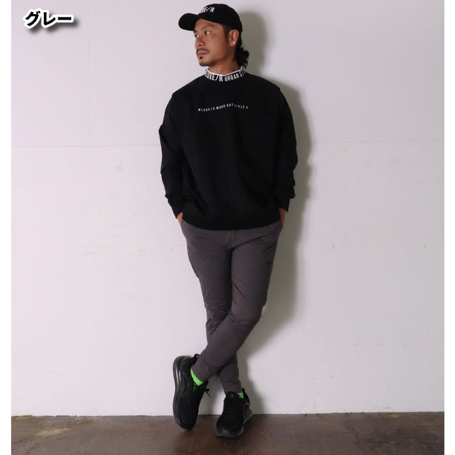 再入荷 ゴルフウェア ジョガーパンツ メンズ レディース ユニセックス ストレッチ ラグジュゴルフ LUXE/R GOLF 大きいサイズ ウェストゴム スソジップタイプ | LUXE/R | 05