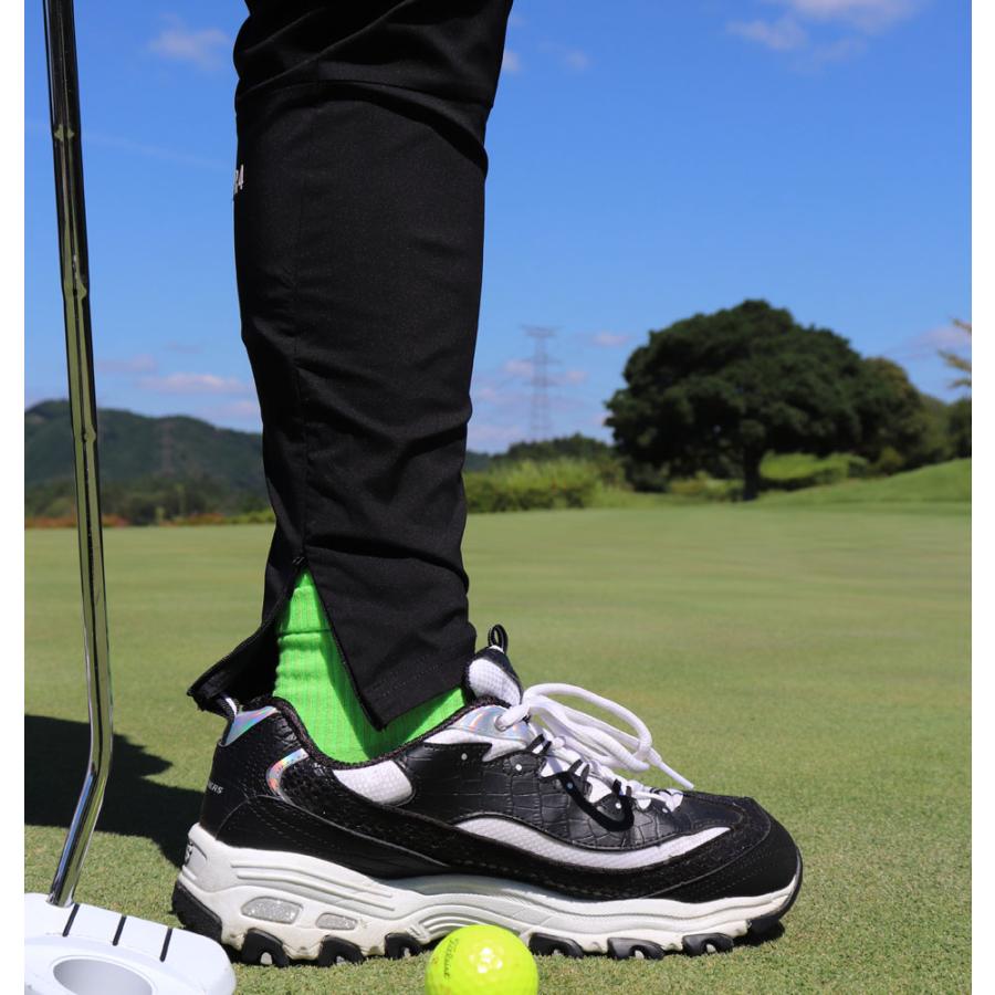 再入荷 ゴルフウェア ジョガーパンツ メンズ レディース ユニセックス ストレッチ ラグジュゴルフ LUXE/R GOLF 大きいサイズ ウェストゴム スソジップタイプ | LUXE/R | 08