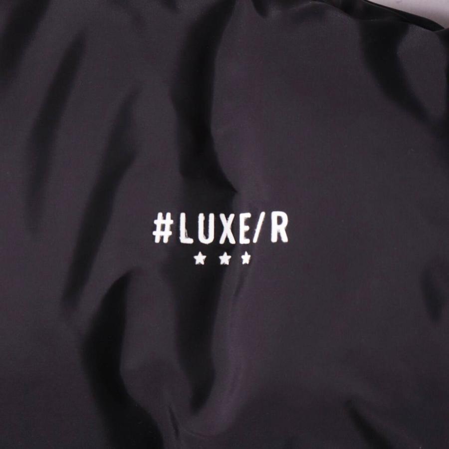 トートバッグ メンズ レディース ダウン フェザー キルティング ショルダーバッグ ラグジュ LUXE/R 黒 ロゴ ゴルフ ユニセックス 男女兼用 フリーサイズ | LUXE/R | 10