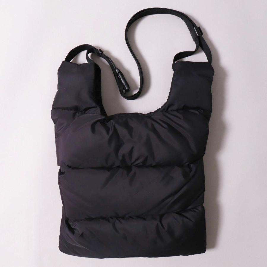 トートバッグ メンズ レディース ダウン フェザー キルティング ショルダーバッグ ラグジュ LUXE/R 黒 ロゴ ゴルフ ユニセックス 男女兼用 フリーサイズ | LUXE/R | 04