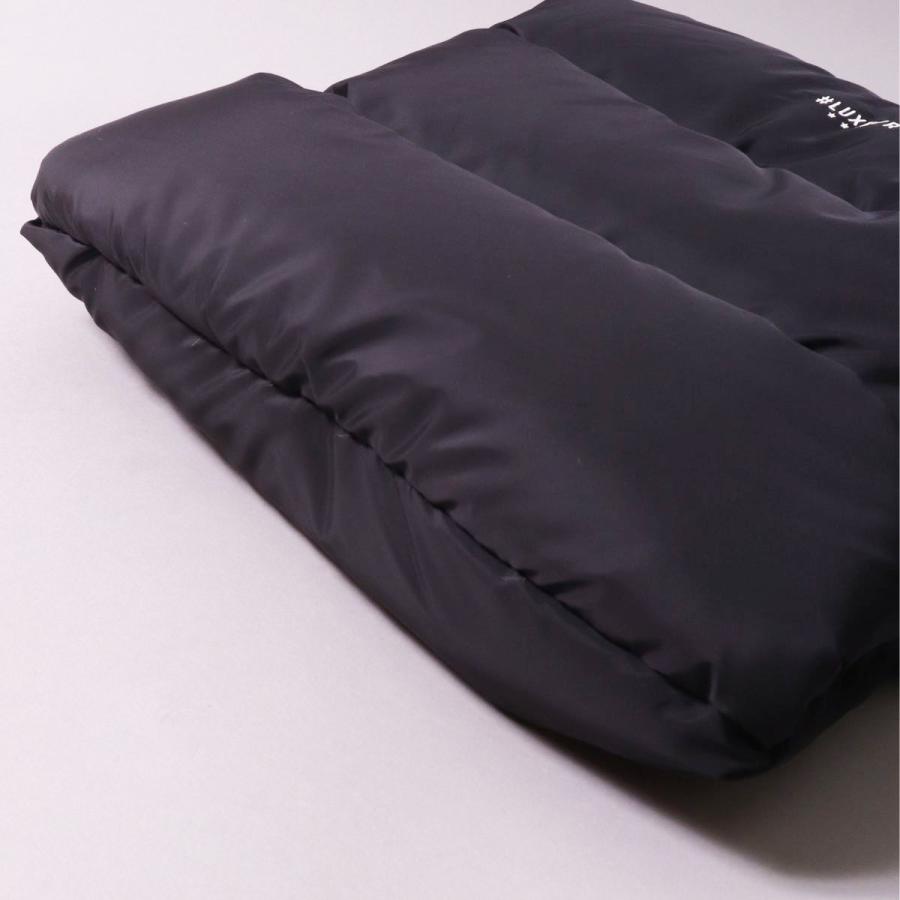 トートバッグ メンズ レディース ダウン フェザー キルティング ショルダーバッグ ラグジュ LUXE/R 黒 ロゴ ゴルフ ユニセックス 男女兼用 フリーサイズ | LUXE/R | 06