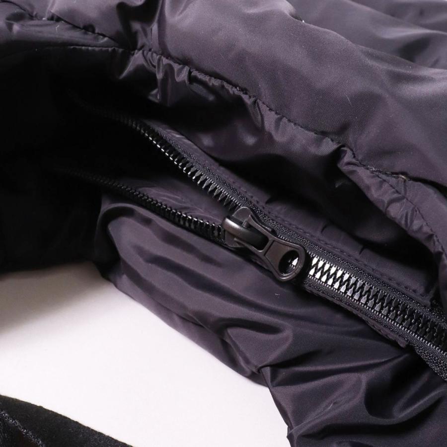 トートバッグ メンズ レディース ダウン フェザー キルティング ショルダーバッグ ラグジュ LUXE/R 黒 ロゴ ゴルフ ユニセックス 男女兼用 フリーサイズ | LUXE/R | 08