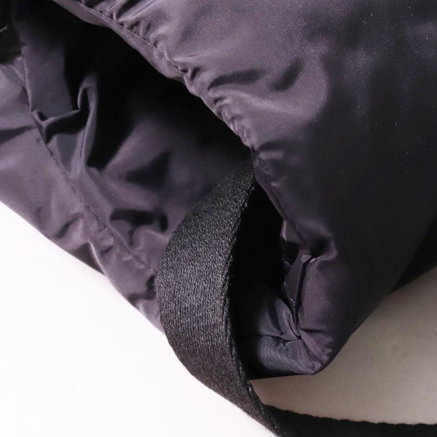 トートバッグ メンズ レディース ダウン フェザー キルティング ショルダーバッグ ラグジュ LUXE/R 黒 ロゴ ゴルフ ユニセックス 男女兼用 フリーサイズ | LUXE/R | 09