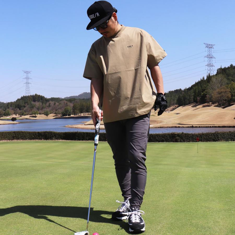 LUXE/R  GOLF ラグジュ ゴルフ ゴルフウェア Tシャツ メンズ レディース 半袖 ストレッチ ユニセックス ゆったりシルエット | LUXE/R | 02